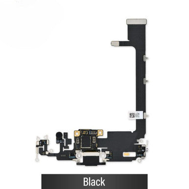 Charging Port with PCB for iPhone 11 Pro Max - Black
