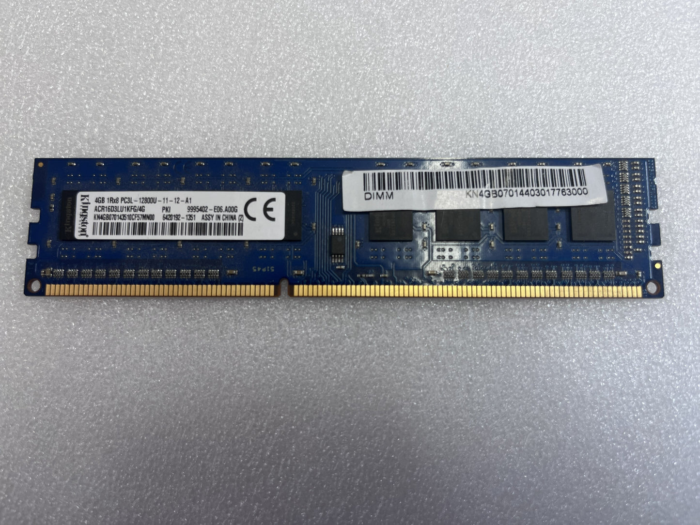 Kingston 4GB DDR3 desktop RAM