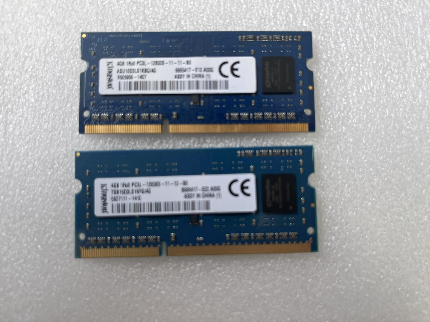 Kingston 8GB (2x4) DDR3 SODIMM RAM 1Rx8 12800