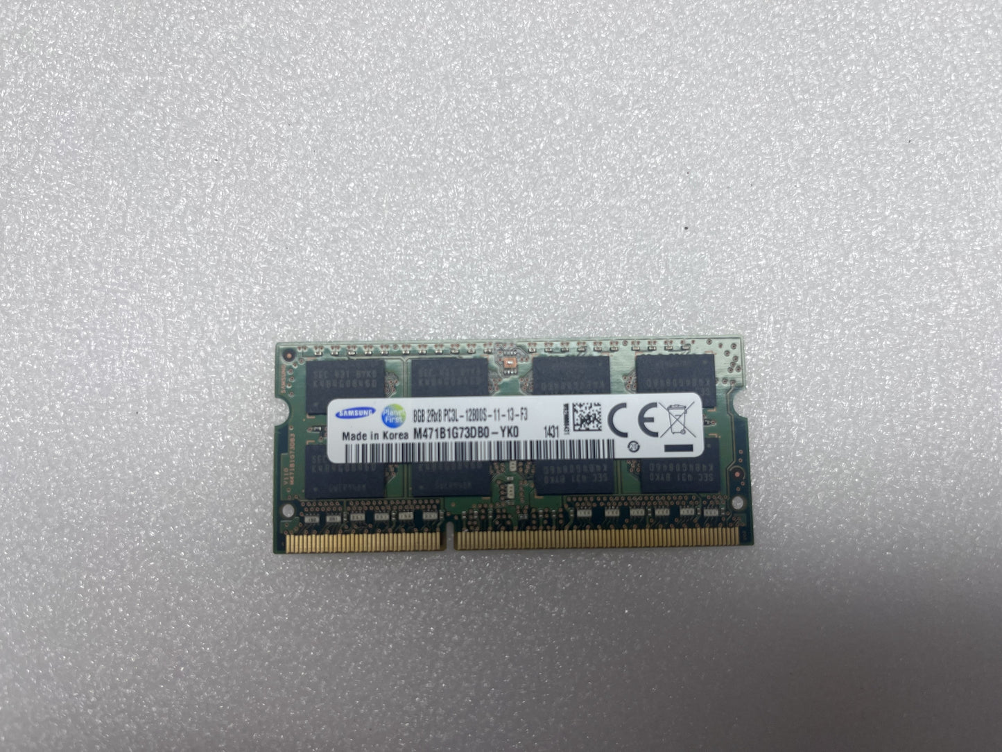Samsung 8GB DDR3 SODIMM RAM 2Rx8 12800