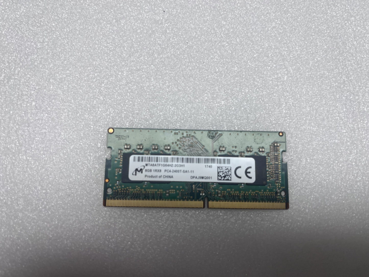 Micron 8GB DDR4 SODIMM RAM 1Rx8