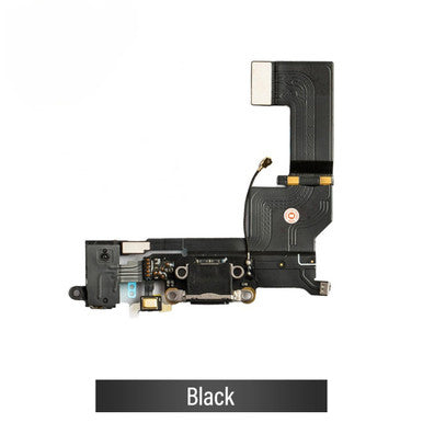 Charging Port Flex Cable for iPhone SE - Black
