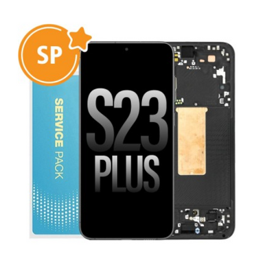 Samsung Galaxy S23 Plus S916B OLED Screen Replacement Digitizer with Frame