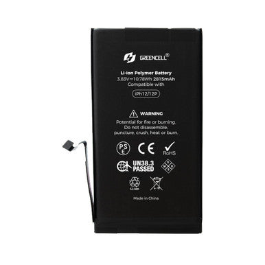 Greencell (2815mAh) iPhone 12 / 12 Pro Replacement Battery with Adhesive Strips (Original chip best quality in the market ) - Image 2