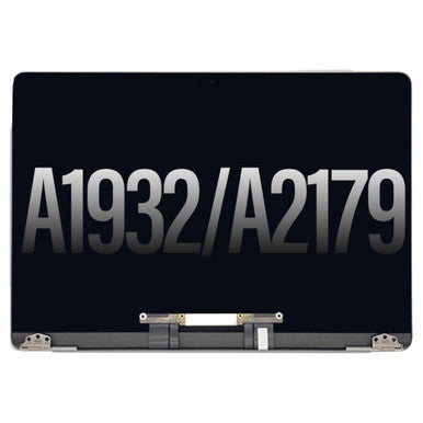 Complete LCD Display Assembly for MacBook Air 13" A1932 (Mid 2019) A2179 (Early 2020)-Silver