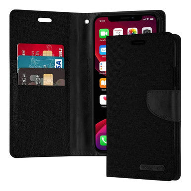 Mercury Canvas Diary Case for iPhone 12 / 12 Pro (6.1")