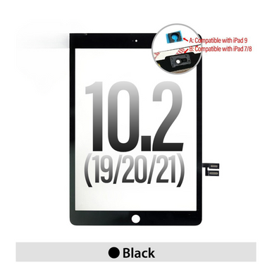 Touch Screen Digitizer for iPad 10.2 (2019) / (2020) / (2021)-Black