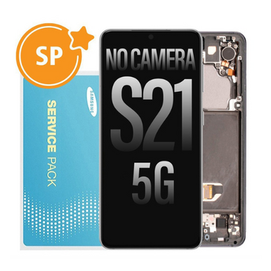 Samsung Galaxy S21 5G G991 OLED Screen Replacement Digitizer with Frame