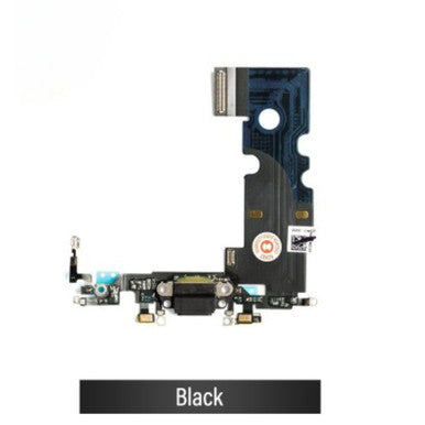 Charging Port Flex Cable for iPhone 8 - Black