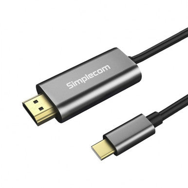 Simplecom DA321 USB-C Type C to HDMI Cable 1.8M (6ft)