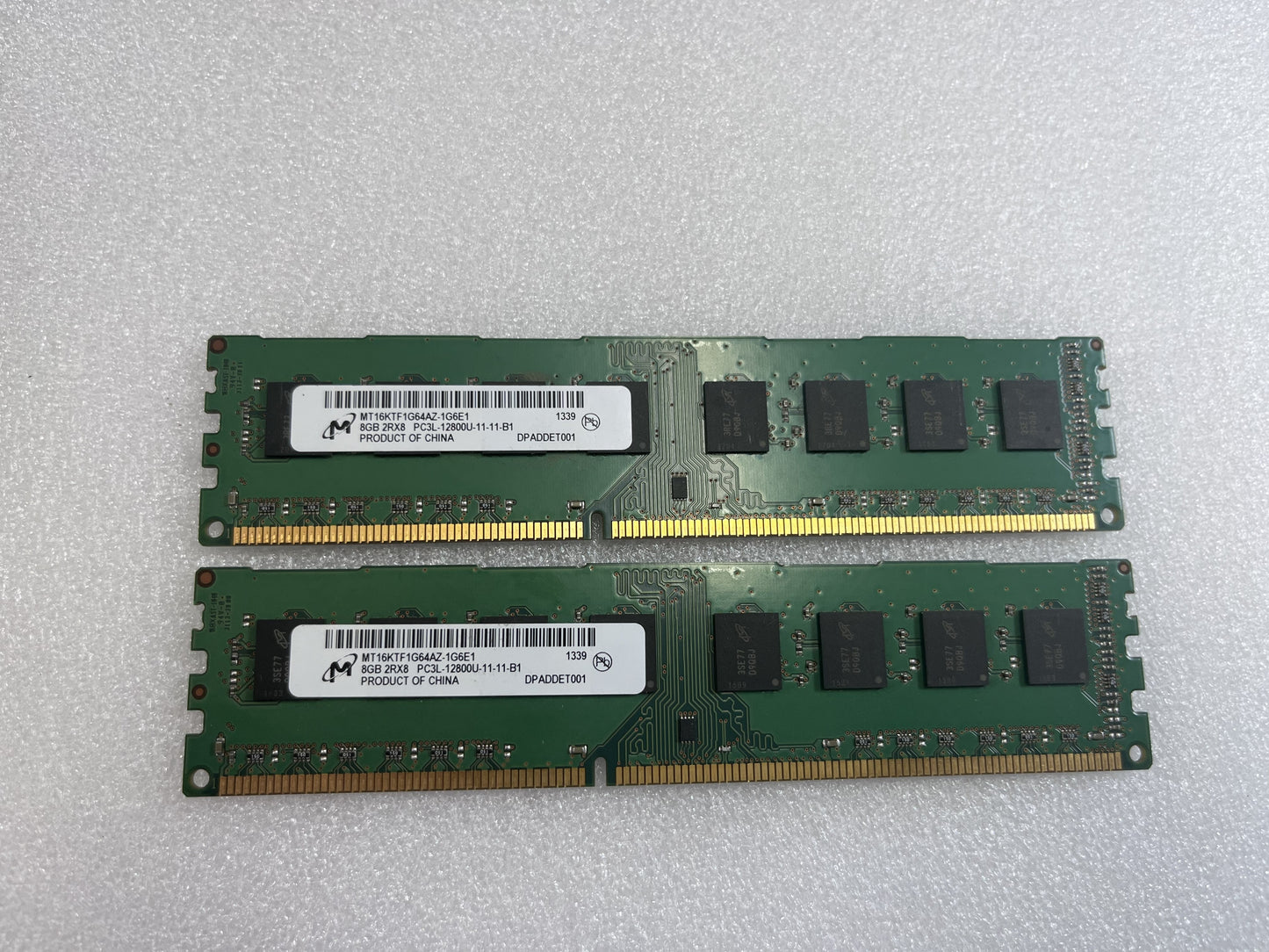 Micron 16GB (2x8) DDR3 desktop RAM