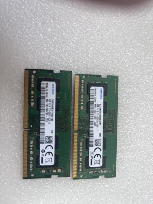 Samsung 8GB (2x4) DDR4 SODIMM RAM 1Rx16