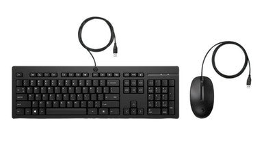 HP 225 USB Wired Keyboard Mouse Combo for Business