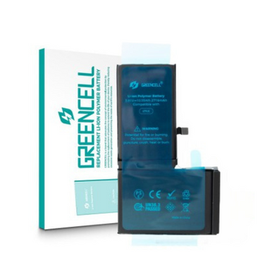 Greencell iPhone X Replacement Battery with Adhesive Strips 2716mAh