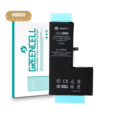 Greencell iPhone XS Replacement Battery with Adhesive Strips High Capacity 3000mAh (Original Chip Best Quality In The Market)