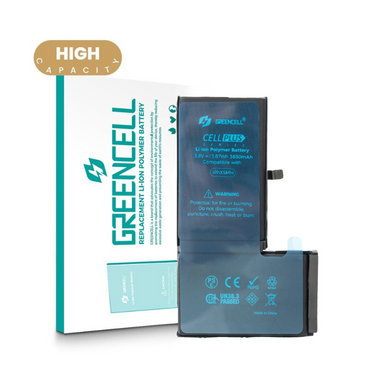 Greencell iPhone XS Max Replacement Battery with Adhesive Strips High Capacity 3650mAh (Original Chip Best Quality In The Market)
