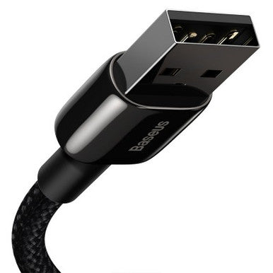 Baseus Tungsten Gold Fast Charging Data Cable USB to iP 2.4A 1m - Image 2