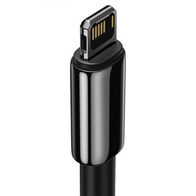 Baseus Tungsten Gold Fast Charging Data Cable USB to iP 2.4A 1m - Image 3