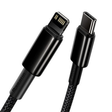 Baseus Tungsten Gold Fast Charging Data Cable Type-C to iP PD 20W 1M - Image 2