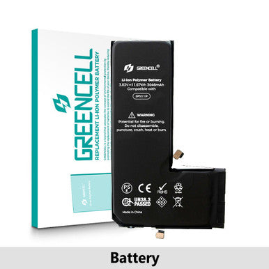 Greencell (3046mAh) iPhone 11 Pro Replacement Battery with Adhesive Strips (Original chip best quality in the market )