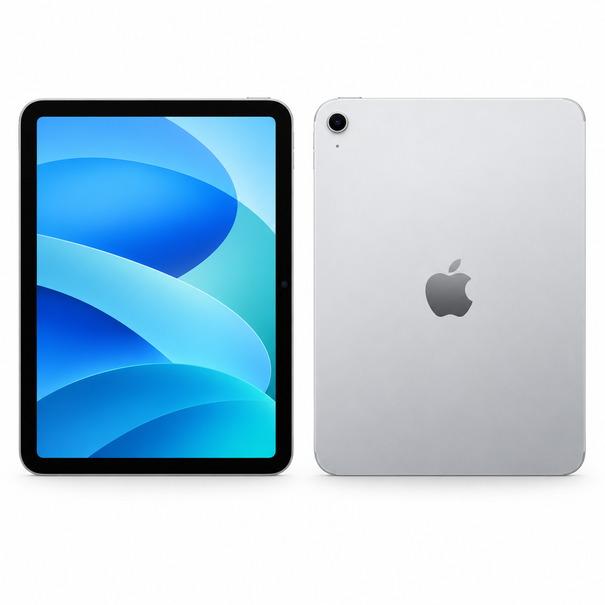 iPad 10 generation, front and back