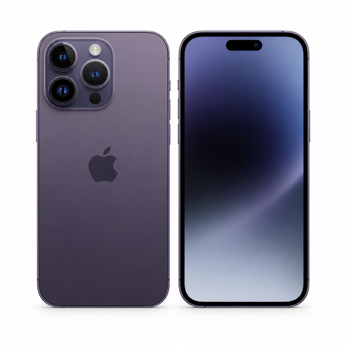 iPhone 14 Pro Max front and back