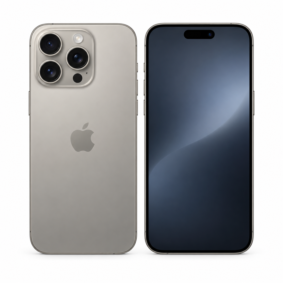iPhone 16 Pro Max front and back