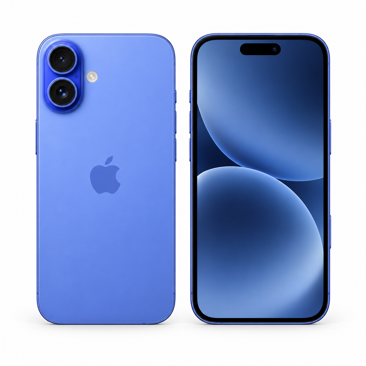 iPhone 16 front and back