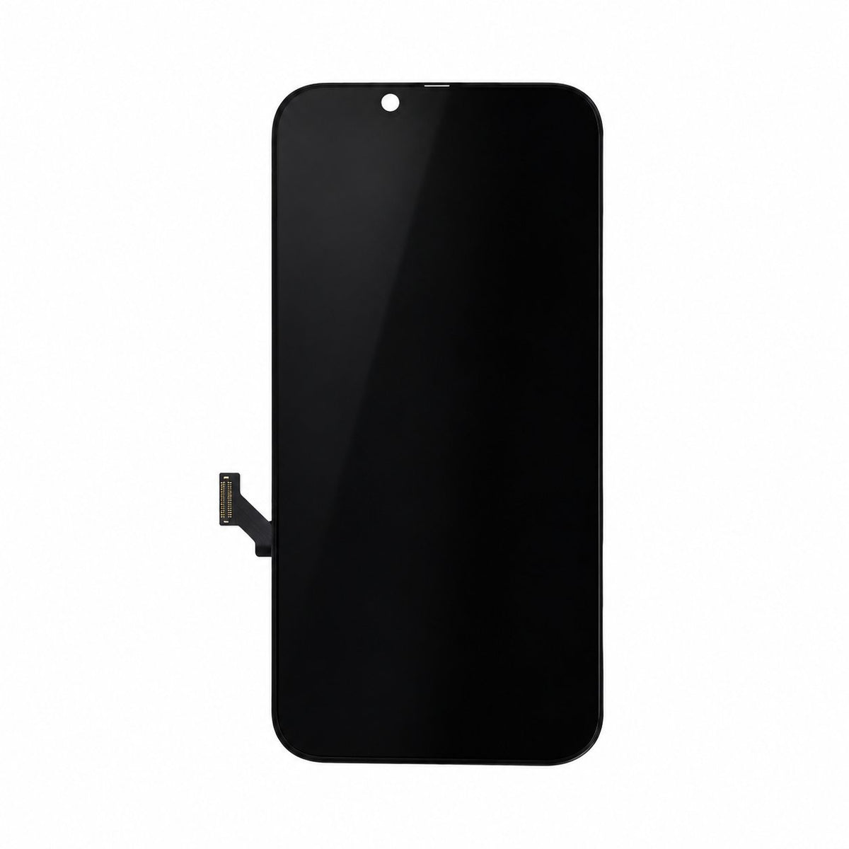 iPhone 16e LCD screen assembly on white