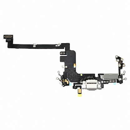 iPhone 17 Pro Silver charging port on white