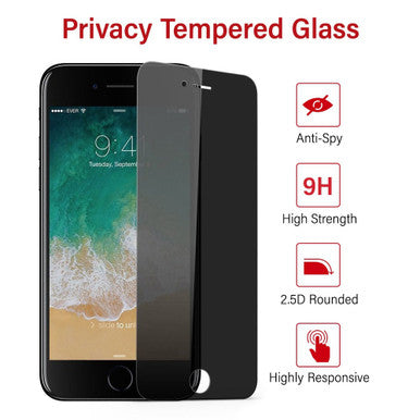 Kinglas Privacy Tempered Glass Screen Protector For iPhone 7 Plus / 8 Plus - Image 3