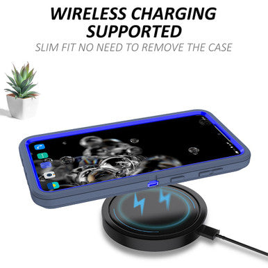Shockproof Robot Armor Hard Plastic Case with Belt Clip for Samsung Galaxy S21 Plus - Image 4
