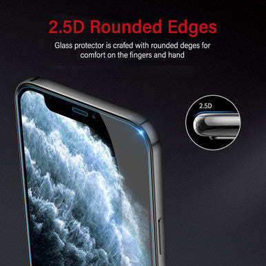Kinglas Tempered Glass Screen Protector For iPhone 12 / 12 Pro (Diamond Glass & Japan Glue Upgrade) - Image 4