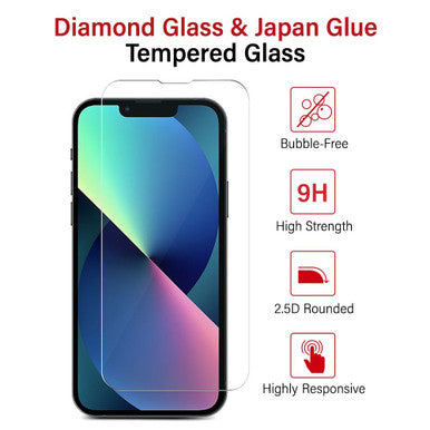 Kinglas Tempered Glass Screen Protector For iPhone 13 Pro Max / 14 Plus (Diamond Glass & Japan Glue Upgrade) - Image 3