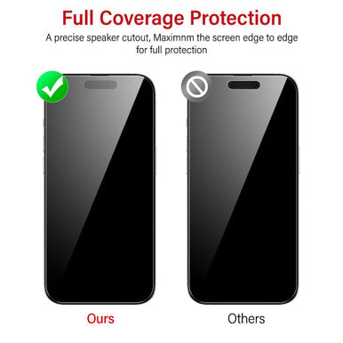 Kinglas Tempered Glass Screen Protector For iPhone 14 Pro(Diamond Glass & Japan Glue Upgrade) - Image 3