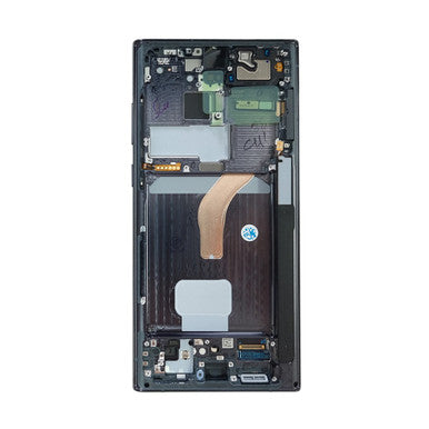 Samsung Galaxy S22 Ultra 5G S908B OLED Screen Replacement Digitizer GH82-27488A (Service Pack)-Phantom Black - Image 2