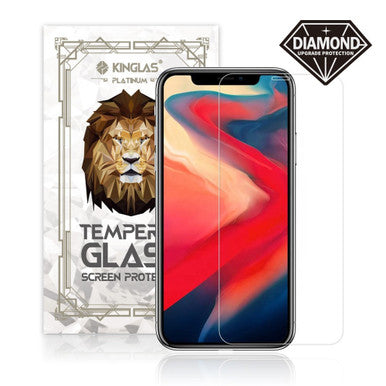 Kinglas Tempered Glass Screen Protector For iPhone XR / 11 (Diamond Glass & Japan Glue Upgrade)
